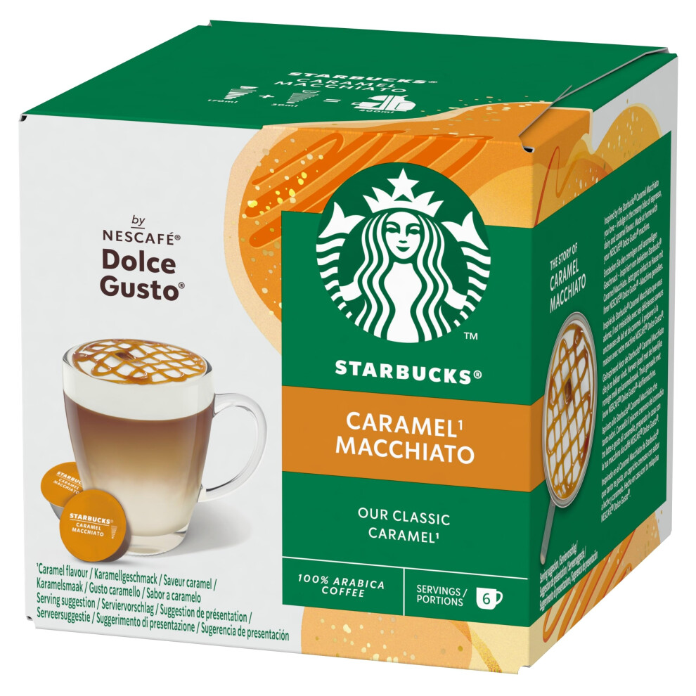 Starbucks Caramel Macchiato By Nescafé Dolce Gusto 72 Caramel Macchiat