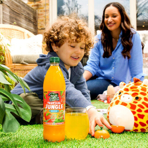 Fruit Shoot Squash Tropical Jungle Double Strength Orange  Mango 750ml 2