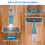 Spray Mops for Cleaning Floors - BPAWA Microfibre Floor Mop Flat Dry 2