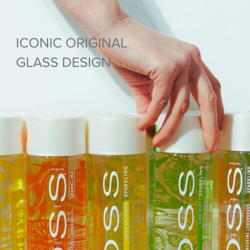 VOSS Lemon Cucumber Flavoured Sparkling Water, Pack 12 x 375ml 2