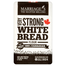 W H Marriage Son 100 Canadian Very Strong White Flour 15kg Pack of 5
