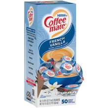 COFFEEMATE French Vanilla Creamer 375oz Pack of 50