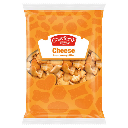 Crawfords Savouries Cheese Baked Snacks 250g 1