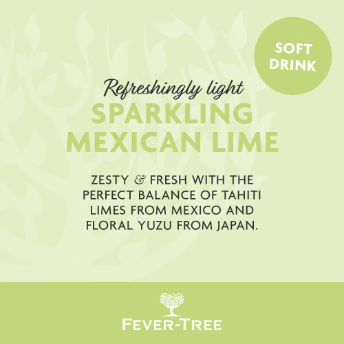 Fever - Tree Sparkling Mexican Lime Soft Drink 24 x 250ml 1