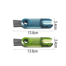 3in1 Cup Lid Crevice Cleaning Brush 2 Pcs Multifunctional Portable Bot