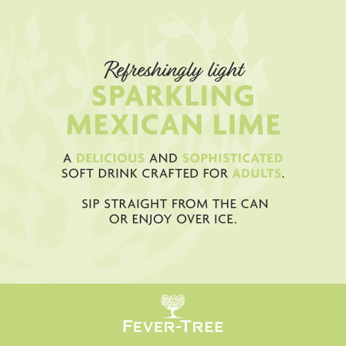 Fever - Tree Sparkling Mexican Lime Soft Drink 24 x 250ml 2