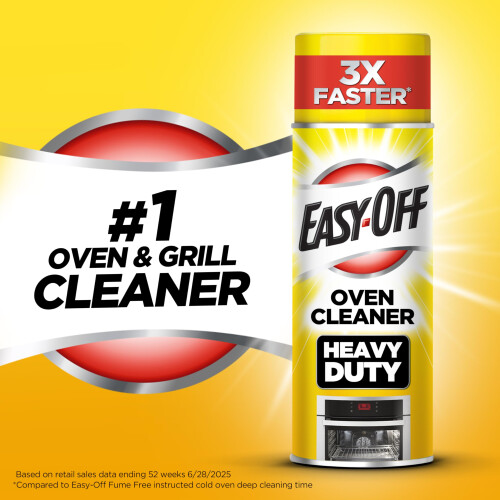Easy-Off Heavy Duty Oven Cleaner, Regular Scent 14.5 oz Can 1
