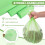 BODFPPC 50 Pack Biodegradable Bin Bags 50l, Compostable Food Waste 4