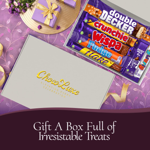 Chocoluxe Co Chocolate Gift Hamper Box | Chocolate Gifts for Him/Her | 1