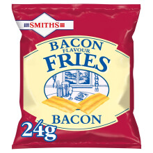 Smiths Savoury Snacks Bundle Scampi Fries 12 x 27g and Bacon Fries 12
