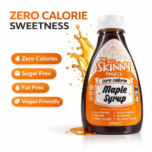 Skinny Food Syrupp Sugar Free Maple Syrup x 2 Zero Calorie Syrup For B