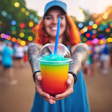 Slush SyrupSnow Cone Syrup 5 x 250ml Bottles of Our Most Popular Flavours