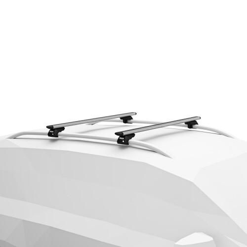 Thule Thule Evo Raised Rail Foot For Vehicles Four-pack Black Black, One-Size 1