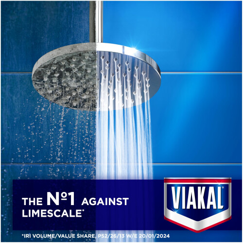 Viakal Viakal Limescale Remover Spray, Bathroom Cleaner Spray, Fresh Spring 1