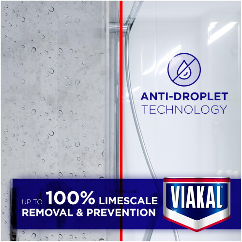 Viakal Viakal Limescale Remover Spray, Bathroom Cleaner Spray, Fresh Spring 2