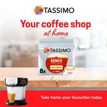 Tassimo Kenco Flat White Coffee Pods x8 Pack of 2 Total 16 Pods