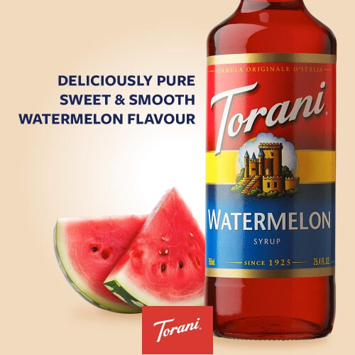 Torani Watermelon Syrup, 750ml 1