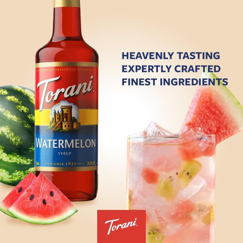 Torani Watermelon Syrup, 750ml 2