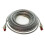 1aTTack.de - 10x 3 meter CAT6 patch cable S/FTP PIMF shielding CAT.6 RJ45 network cable Ethernet cable DSL LAN router switch modem patch panel - trans 9