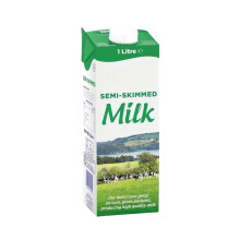 Lakkeland Dairies SemiSkimmed Milk 6 Pack of 1Ltr l Long Life Delic