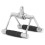 QWORK Tricep Rope and V Rowing Handle for Gym Cable Machine, LAT Pull Down Attachments 2