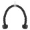 QWORK Tricep Rope and V Rowing Handle for Gym Cable Machine, LAT Pull Down Attachments 3