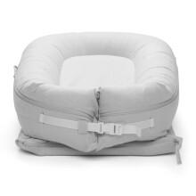 DockATot Cover for Deluxe Fog Grey Chambray