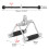 QWORK Tricep Rope and V Rowing Handle for Gym Cable Machine, LAT Pull Down Attachments 6