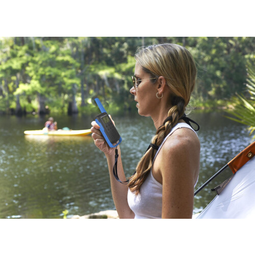 Motorola TALKABOUT T62 Twin Pack Two Way Radios in Blue 1