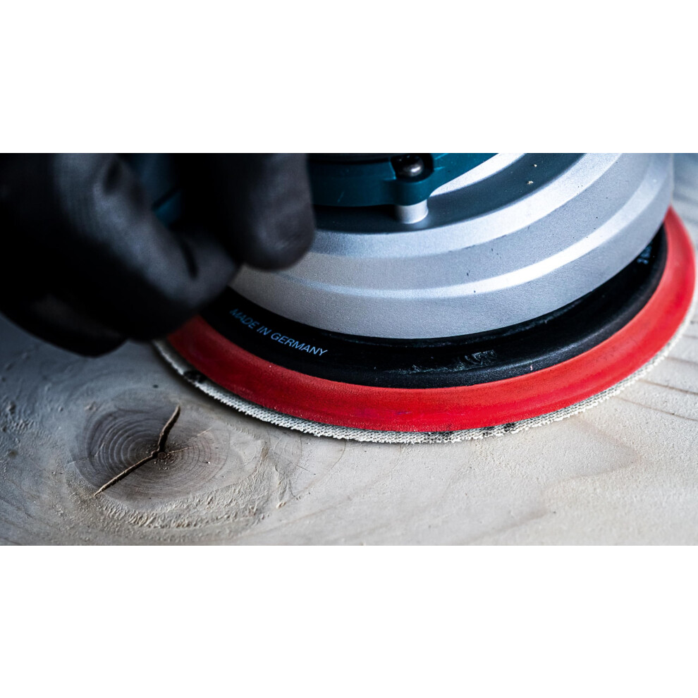 Bosch 50X Expert M480 Sanding Net (For Paint On Wood, Hardwood, Ã 125 Mm, Grit 80, Professional Accessory Random Orbital Sander, Orbital Sander) 4059952540184