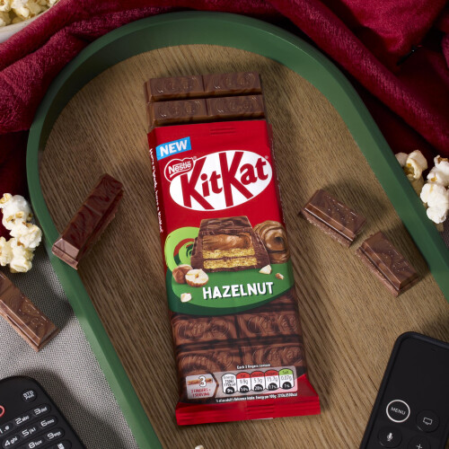 KitKat KitKat Hazelnut filled Dark  Milk Chocolate Crispy Wafer Sharing Bar 9 2
