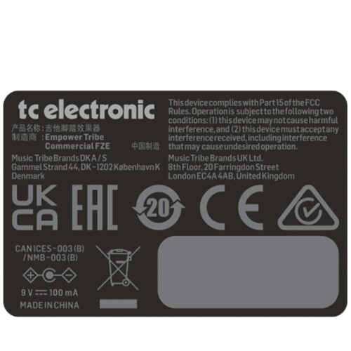 TC Electronic Flashback 2 Delay Pedal with MASH Technology, Crystal Delay, and TonePrint Effects 1