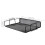 EXERZ Letter Trays 4pcs Stackable Paper Sorter A4 Desk File Organiser Black 4