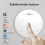 Wireless Interlinked Smoke Alarm 3 Pack, Wireless 10 Year Battery Powered Smoke Detector with Mute Function, 85dB Loud Alarm, Thin Fire Alarm for Fire 2