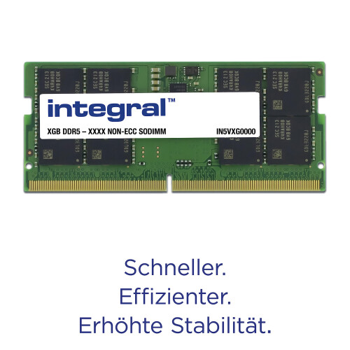 Integral 8GB DDR5 RAM 4800MHz SODIMM Laptop Notebook MacBook Memory Module 1