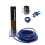 1aTTack.de - 10x 7.5m CAT6 patch cable S/FTP PIMF shielding CAT.6 RJ45 network cable Ethernet cable DSL LAN router switch modem patch panel - blue - 1 7