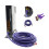 1aTTack.de - 10x 2m CAT6 patch cable S/FTP PIMF shielding CAT.6 RJ45 network cable Ethernet cable DSL LAN router switch modem patch panel - purple - 1 7