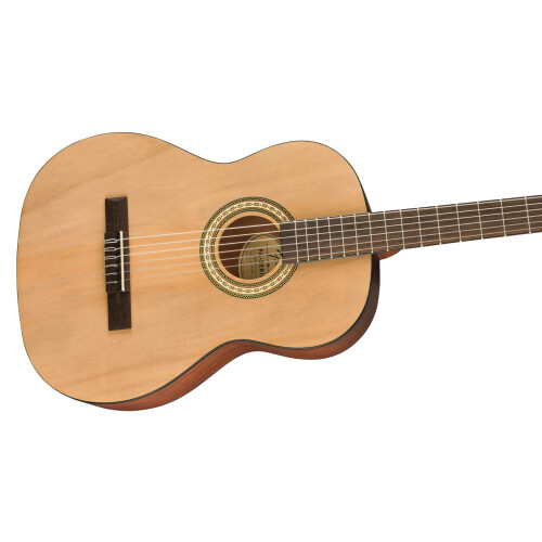 Fender Fender FA-25N Classical Acoustic Guitar, Walnut Fingerboard, Natural 1