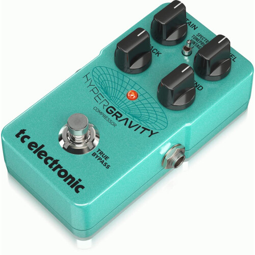 TC Electronic HYPERGRAVITY COMPRESSOR Exceptional Multiband Compression Pedal with Vintage Compressor Mode and Built-In TonePrints*, Compatible with P 2