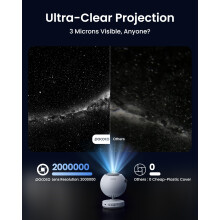 POCOCO Galaxy Projector Star Projector Night Light Kid Adult Bedroom, Home Planetarium for Decoration, Birthday Gift for Sleep Aid and Relaxation - wi