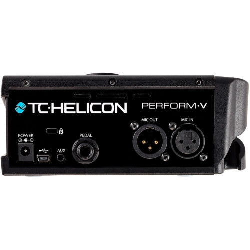 TC Helicon PERFORM-V Ultimate Mic Stand-Mount Vocal Processor for Quick and Easy Studio-Quality Sound with Expandable Effects 2