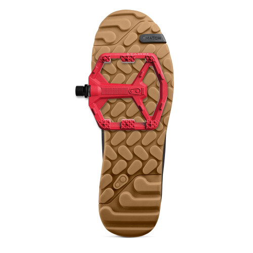 Crankbrothers Stamp 0 MTB Pedals, Red, Size Small 2