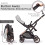 Lejoux+ Baby Pushchair (Light Grey) 6