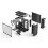 Fractal Design Meshify 3 XL Black TG Light Tint PC Case - Spacious Computer Case with Enhanced Airflow 7