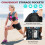 BAGAIL Weighted Vest Strength Training Bust Size Adjustable Convenient 5