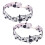 2 Piece Unique Black Note Shaped Clavicle Necklace Ideal For-2 1