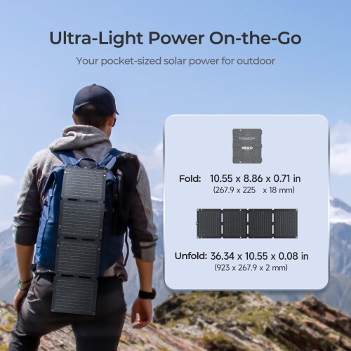 Renogy Solar Panels, E.Flex 30W Portable Foldable Solar Panel 1