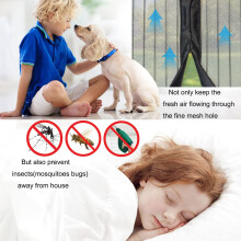 Risareyi Magnetic Fly Screens for Windows 60x145cm White Mesh Mosquito