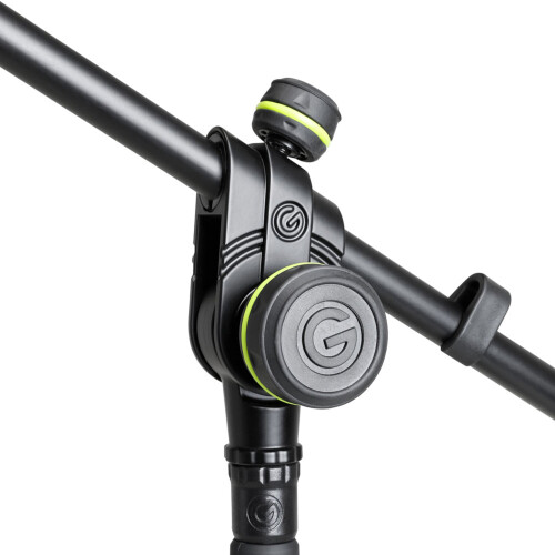 Gravity MS 2321 B - Microphone Stand with Round Base and 2-Point Adjustment Boom 1