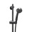 Croydex Croydex Presion Matte Black Shower Riser Rail Kit  68cm Riser Rail Pre 1